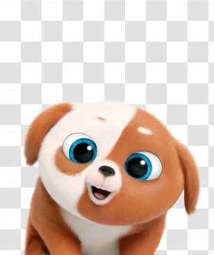 The Secret Life Of Pets 2 - Playful Brown And White Puppy Transparent PNG