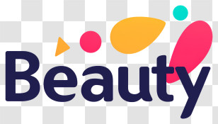 Beauty - Beauty Colorful Logo Transparent PNG