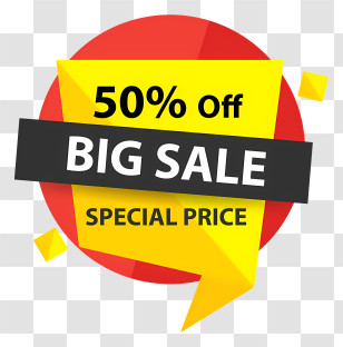 Healthy Eating - 50% Off Big Sale Special Price Transparent PNG