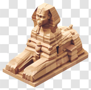 Great Sphinx Of Giza - Sphinx Monument Illustration Transparent PNG