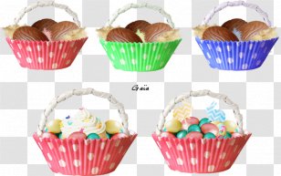 Cupcake Muffin Chocolate Egg Ischoklad - Food Gift Baskets Transparent PNG
