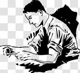 Clip Art Openclipart Illustration Image Vector Graphics - Silhouette - Looking For Work Posters Transparent PNG
