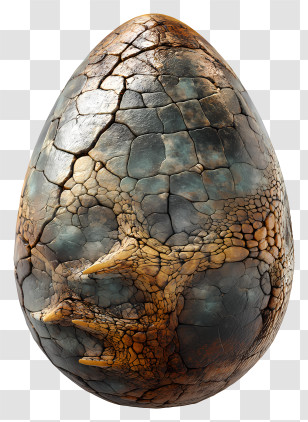 Dinosaur Egg - Cracked Dragon Egg Transparent PNG