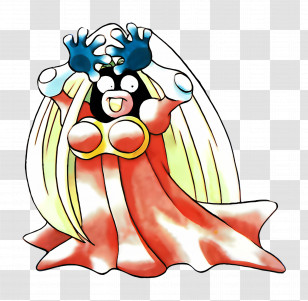 Jynx - Fantasy Character With Long Hair Transparent PNG