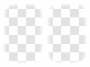 Square White Symmetry Pattern - Monochrome - Border Frame File Transparent PNG