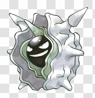 Cloyster - Spiky Shell Creature Illustration Transparent PNG