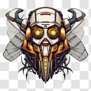 Transformer
 - Futuristic Robotic Insect Design Transparent PNG
