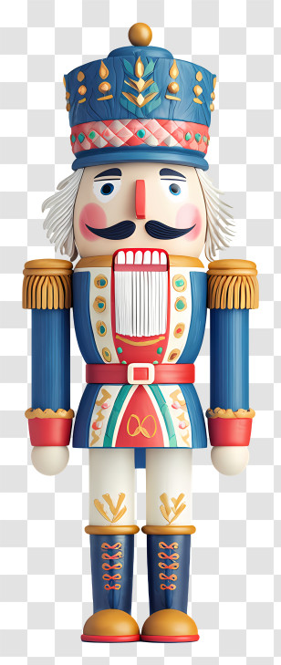 Nutcracker Doll - Colorful Nutcracker Toy Transparent PNG
