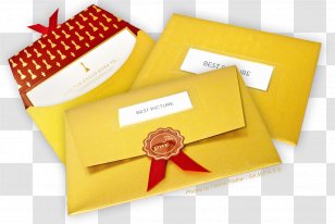 Hollywood And Highland Center 83rd Academy Awards Envelope - Oscar Party - Oscars Transparent PNG