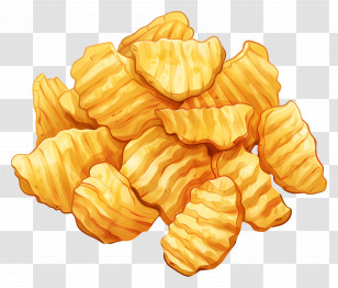 Potato Chips - Crispy Potato Chips Transparent PNG