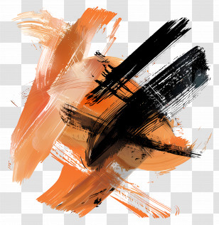 Brush Stroke - Abstract Brushstroke Art Transparent PNG
