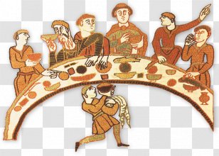Early Middle Ages Medieval Cuisine Banquet Art Transparent PNG