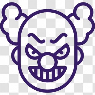 2016 Clown Sightings Evil Vector Graphics Clip Art - Violet Transparent PNG