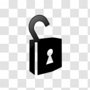 Padlock Keyhole Clip Art - Symbol - Unlocked Lock Cliparts Transparent PNG