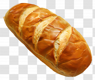 Loaf Bread - Bread Loaf With Crispy Crust Transparent PNG