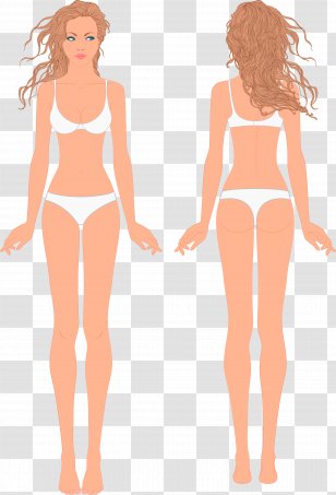 Human Body Royalty-free Female Shape - Frame - Sequins Transparent PNG