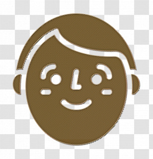 Man Icon Happy People Icon Emoji Icon Transparent PNG