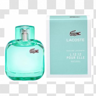 Lacoste L.12.12 Pour Elle Eau De Toilette Perfume Blanc Natural Edt - L1212 Vert Cologne Transparent PNG