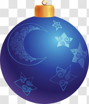 Christmas Ornament Mid-Autumn Festival Lantern - Sphere - Blue Handbag Elegant Transparent PNG