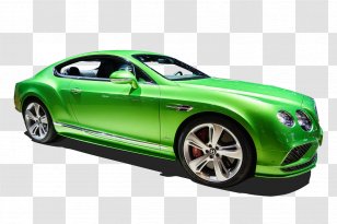 Bentley Continental GT Car - Plant Transparent PNG