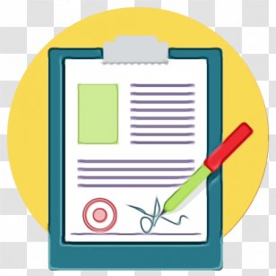 Watercolor Business - Market Research - Rectangle Paper Product Transparent PNG