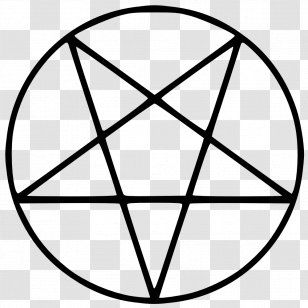Church Of Satan Pentacle Invertit Satanism Pentagram - Occult - Star Elements Transparent PNG