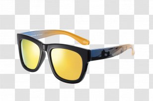 Goggles Sunglasses Yellow Plastic - Yolo Boomerang Transparent PNG