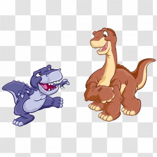 Chomper Ducky Dinosaur The Land Before Time YouTube - Cartoon Transparent PNG