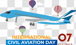 International Civil Aviation Day Transparent PNG