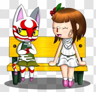Animal Crossing: New Leaf Wild World Kabuki Drawing Video Game - Cartoon - Crossing Fan Art Transparent PNG