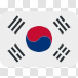 Flag Of South Korea North Korean Independence Movement - Blue - Emoji Transparent PNG