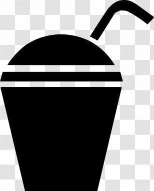Coffee Cup Cafe Tea Clip Art - Black And White Transparent PNG