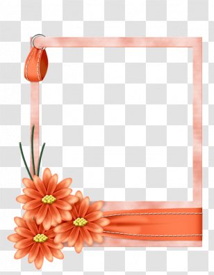 Borders And Frames Picture Flower Paper Clip Art - Frame Transparent PNG