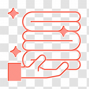 Cleaning Icon Towels Icon Clean Icon Transparent PNG
