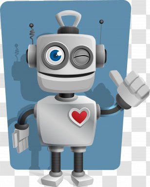 Robotic Arm Clip Art - Pet - Vector Cartoon Robot Transparent PNG
