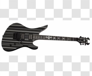 Electric Guitar Schecter Research Avenged Sevenfold Pickup - Bass Transparent PNG