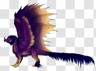 Purple Dragon Violet Feather - Organism - Feathery Transparent PNG