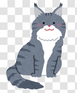 Whiskers Kitten Domestic Short-haired Cat Maine Coon Siberian Transparent PNG