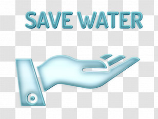 Water Icon Save Water Icon Hand Icon Transparent PNG