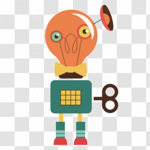 Robot Illustrator Transparent PNG