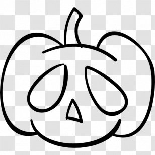 Pumpkin Halloween Jack-o'-lantern Clip Art - Nose Transparent PNG