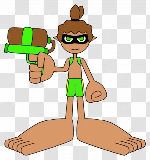 Splatoon 2 Monster Tale Fan Art Video Game - Organism - Human Behavior Transparent PNG