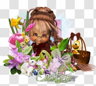 Cut Flowers Floral Design Easter Transparent PNG