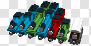 Rail Transport Thomas Skarloey Railway LEGO - Tank Locomotive - Henry Green Transparent PNG
