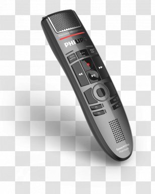Microphone Dictation Machine Philips SpeechMike Premium LFH3500 Sound Recording And Reproduction - Hardware Transparent PNG