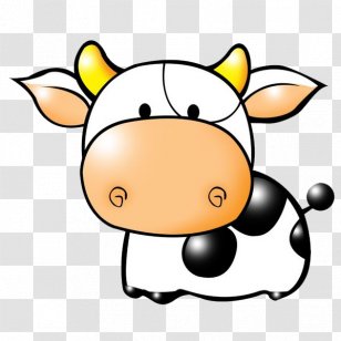 Cartoon Download Illustration - Art - A Cow Transparent PNG