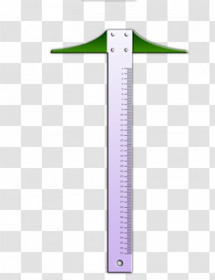 Ruler Shape T-square Architecture Transparent PNG