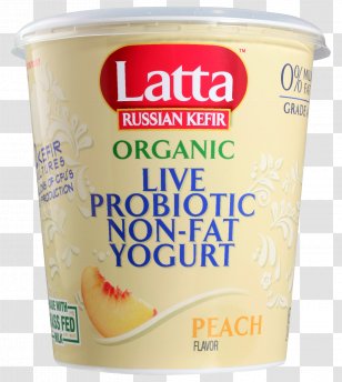 CrÃ¨me FraÃ®che Kefir Russian Cuisine Milk Yoghurt - Peach Yogurt Transparent PNG