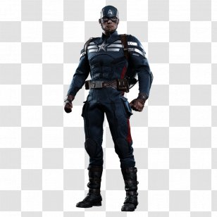 Captain America Hot Toys Limited Action & Toy Figures Marvel Cinematic Universe 1:6 Scale Modeling - Dry Suit Transparent PNG