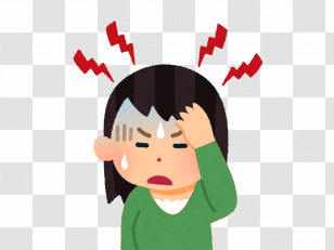 Cartoon Facial Expression Hairstyle Nose Cheek Transparent PNG
